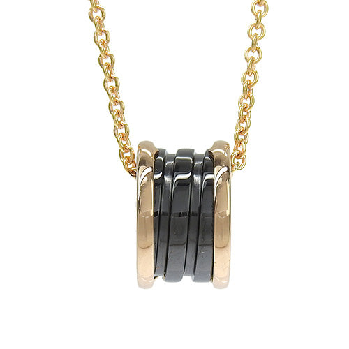 B-zero1 Necklace 346083, 18K Pink Gold, PG, and Ceramic, with Warranty. Accessory. Jewelry. B-zero1