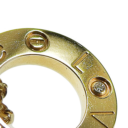 Love Necklace Diamond K18 Yellow Gold YG