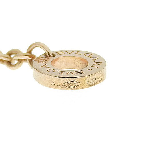 B-zero1 Necklace in 18K Pink Gold, PG, and Ceramic. B-zero1 Jewelry.