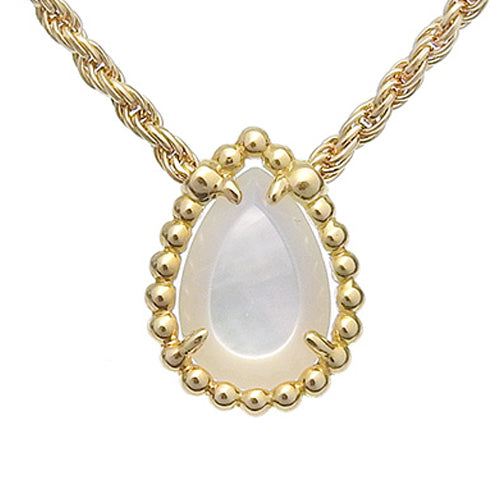 Serpent Bohème 吊坠，超小号，白色珍珠贝母和钻石，18K 黄金