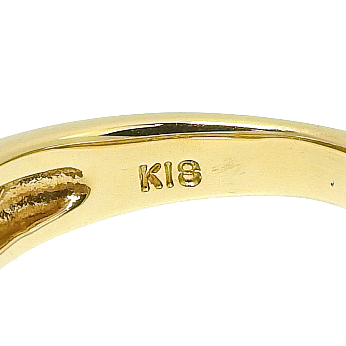 Diamond Ring D0.50 K18 Yellow Gold YG