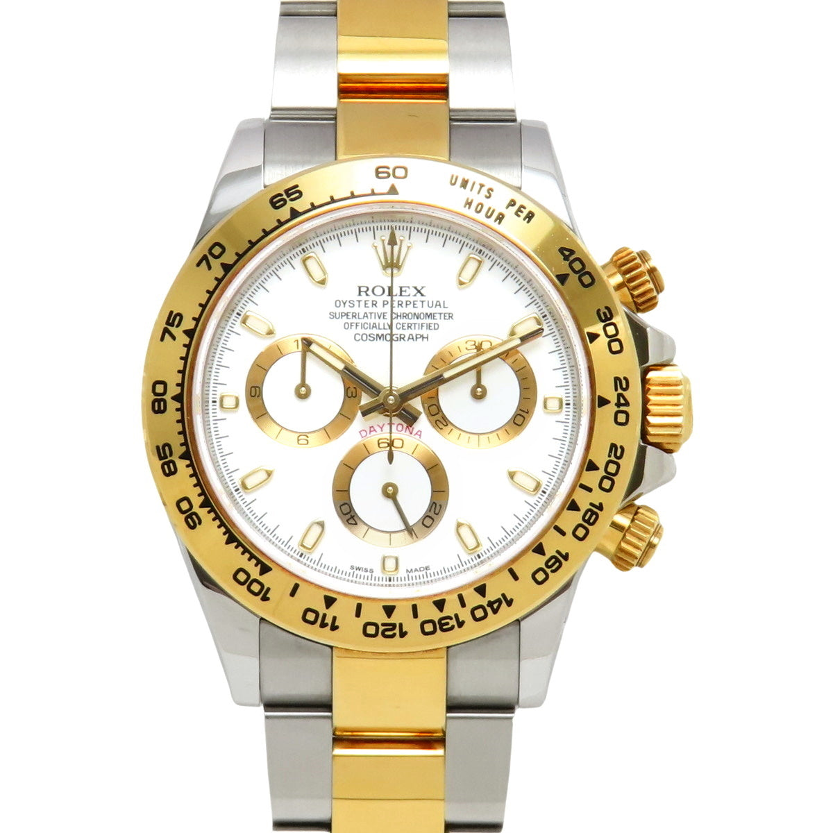 [Warranty included] Cosmograph Daytona 116503, 18K Yellow Gold, Random Number, Automatic, Purchased in May 2017, White Gold