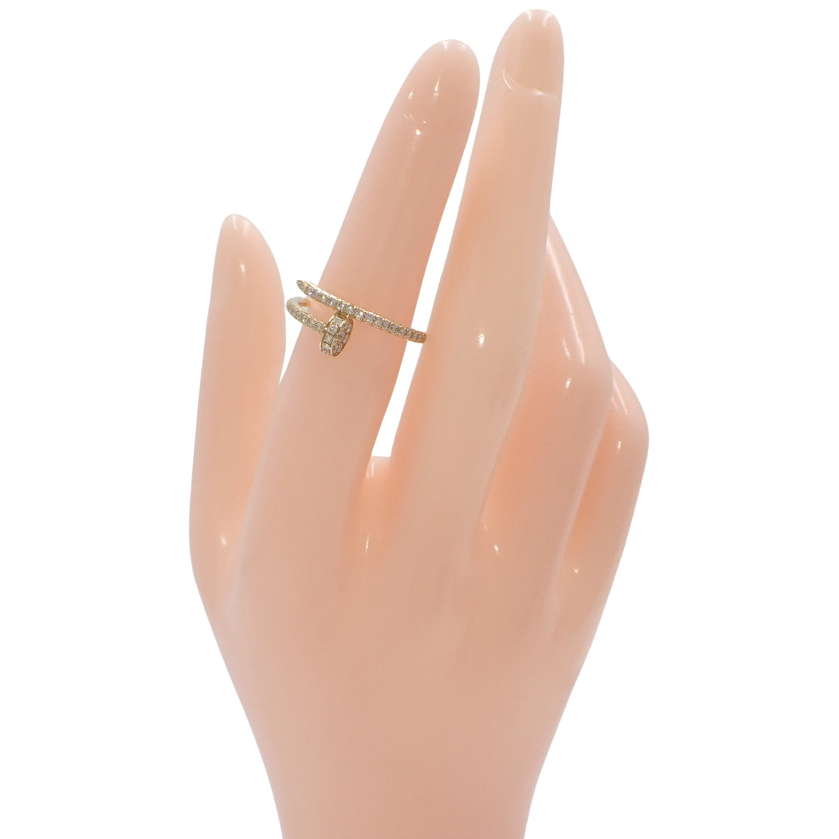 Juste un Clou 钻石戒指，小号款式，钻石，18K 黄金，YG