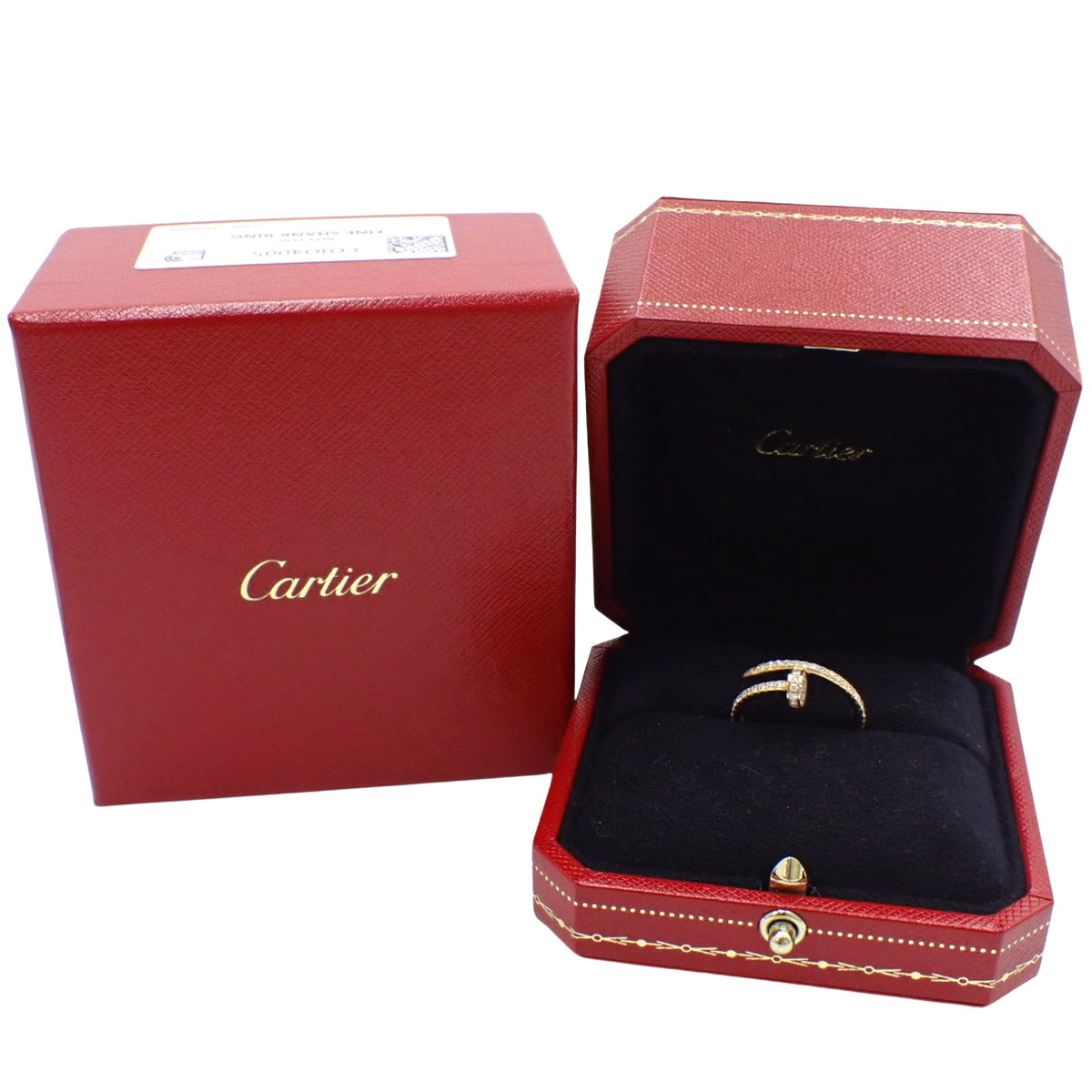 Juste un Clou 钻石戒指，小号款式，钻石，18K 黄金，YG