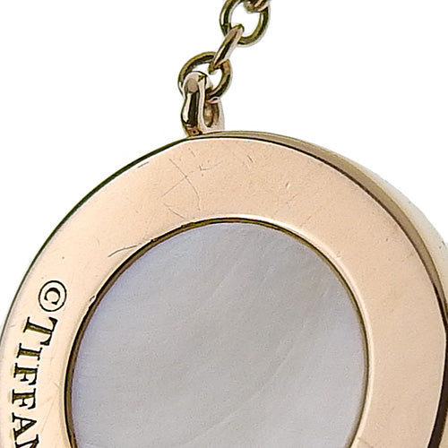 TWO マザーオブパール サークル ペンダント マザーオブパール K18 ピンクゴールド PG