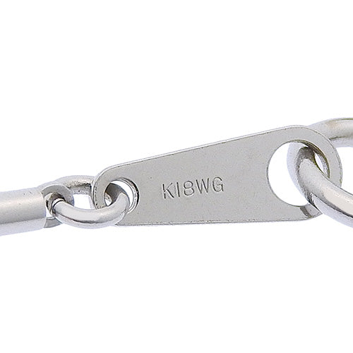 钻石项链 D0.75 K18 白金 WG