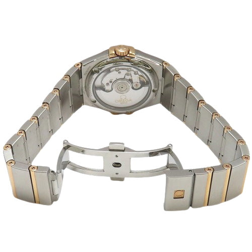 123.20.35.20.06.002 Constellation Co-Axial SS/RG Automatic Black Dial