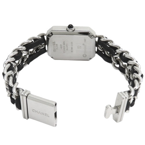 [Warranty included] Premiere H0451 Stainless Steel SS Quartz Black Silver