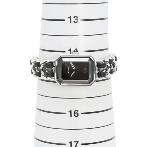[Warranty included] Premiere H0451 Stainless Steel SS Quartz Black Silver
