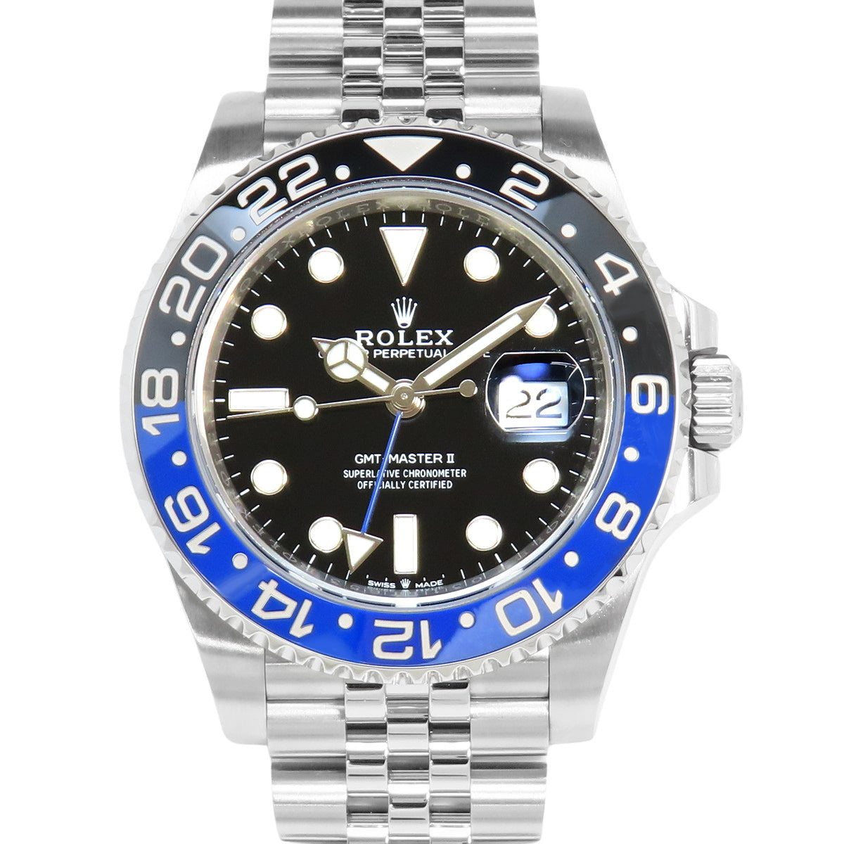 126710BLNR GMT-マスター2 ステンレススチール SS ランダム番 自動巻き ブラック