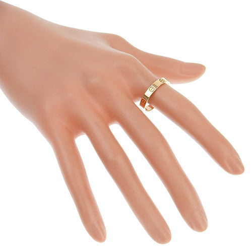 LOVE Ring Mini Model K18 Pink Gold PG