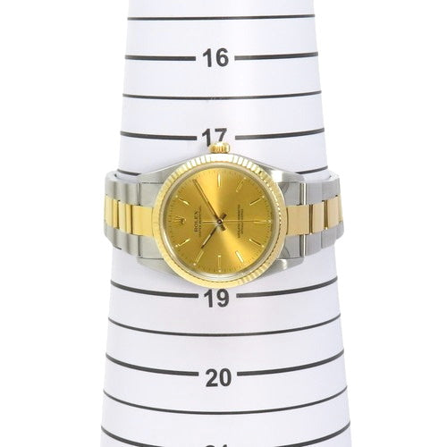 14233 Oyster Perpetual SS/YG T-series Automatic Champagne Gold