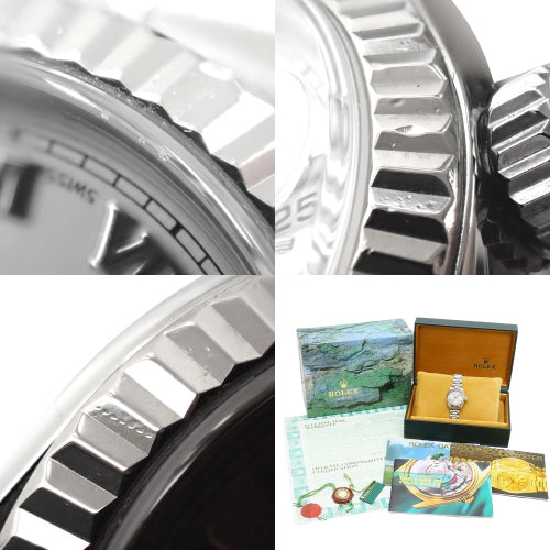 [Warranty included] 69174 Datejust White Gold/Stainless Steel U-Serial (1997) Automatic Silver