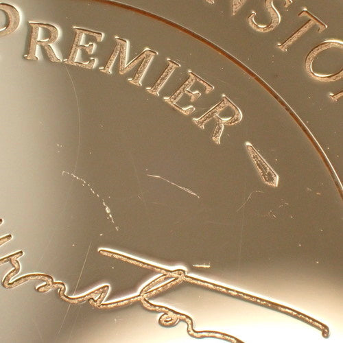 PRNQMP36RR001 プルミエール ムーンフェイズ PG/アリゲーター クオーツ ホワイト ダイヤベゼル