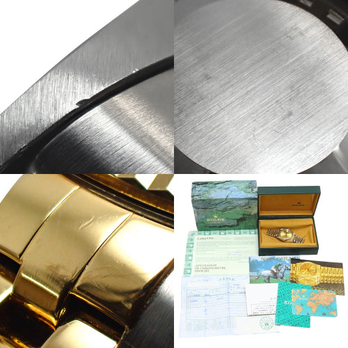 16233 日志型腕表 YG SS W号 自动上链 香槟金