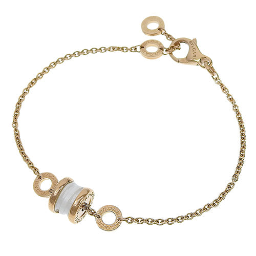 B.zero1 Bracelet in 18K Pink Gold, PG and White Ceramic