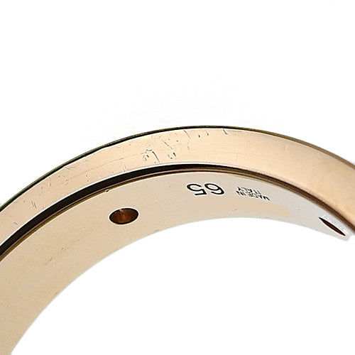 18K 玫瑰金和 PG 镶嵌钻石的罗马冰糕戒指