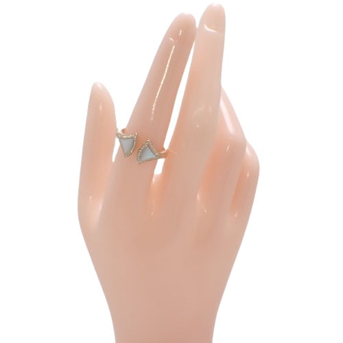 Diva's Dream Ring Mother of Pearl/Diamond 18K Pink Gold PG
