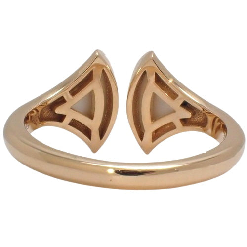 Diva's Dream Ring Mother of Pearl/Diamond 18K Pink Gold PG