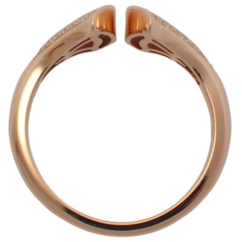 Diva's Dream Ring Mother of Pearl/Diamond 18K Pink Gold PG