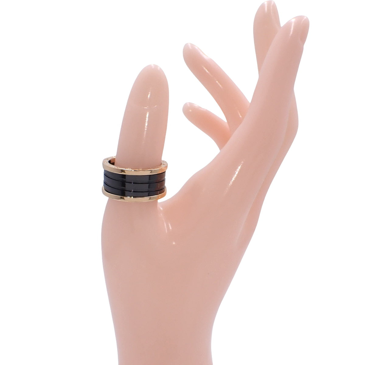 B.zero1 Ring K18 Pink Gold PG Ceramic