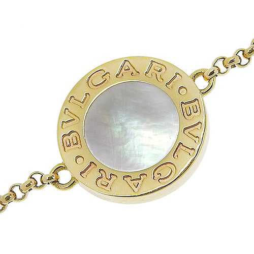 Bvlgari Bvlgari Bracelet XXS Mother of Pearl 18K Yellow Gold YG