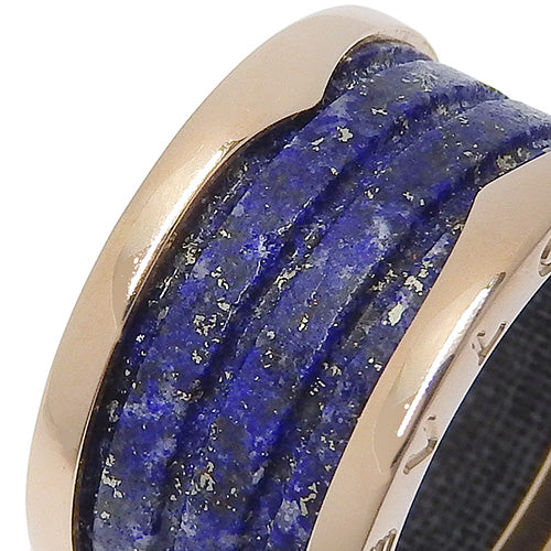 B.zero1 戒指，18K 玫瑰金，PG，青金石