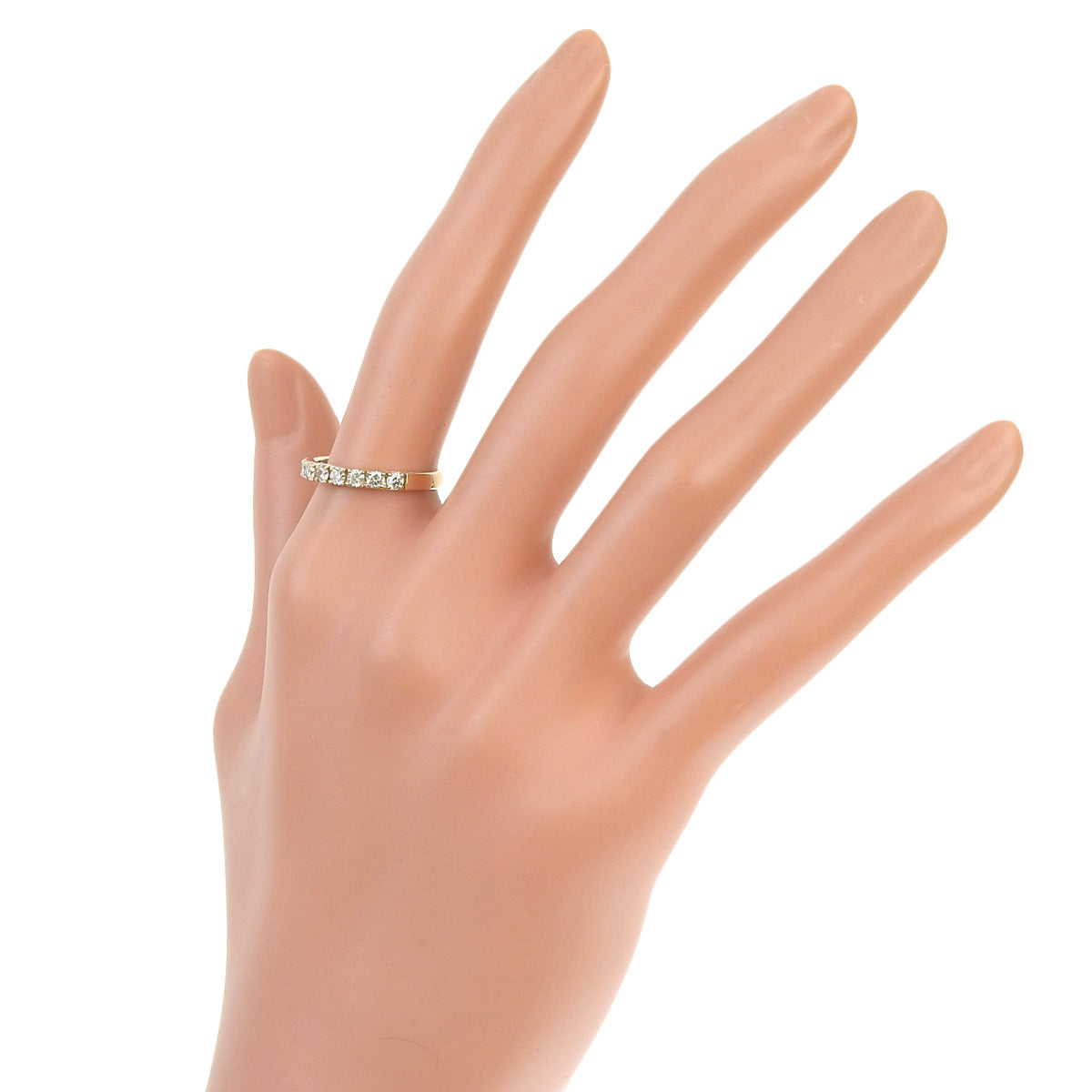 钻石戒指 D0.52 K18 粉红金 PG