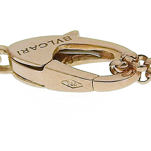 B.zero1 18K 玫瑰金和 PG 金属项链