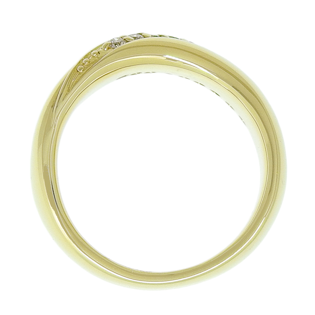 钻石戒指 D0.11 K18 黄金 YG