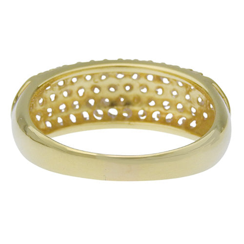 Diamond Ring D1.00 K18 Yellow Gold YG Pavé