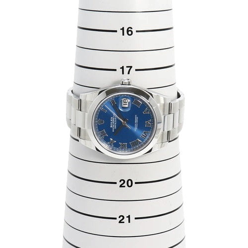 [Warranty included] 126300 Datejust 41 Stainless Steel SS Random Number Automatic Watch Purchased December 2019 Blue Silver