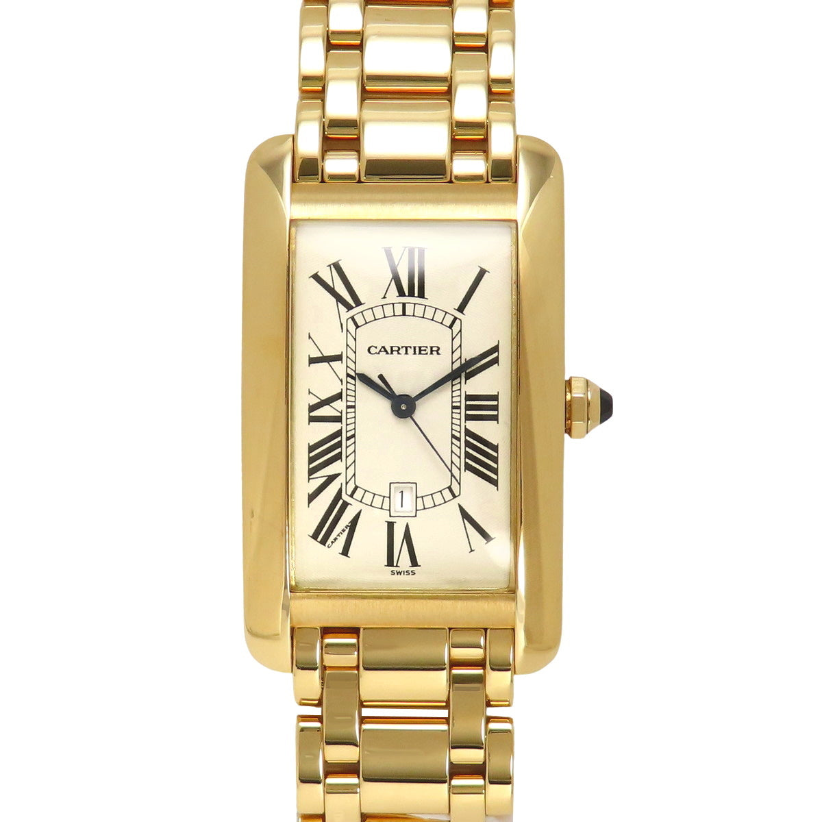 [Warranty included] W2603156 Tank Américaine LM YG Automatic White