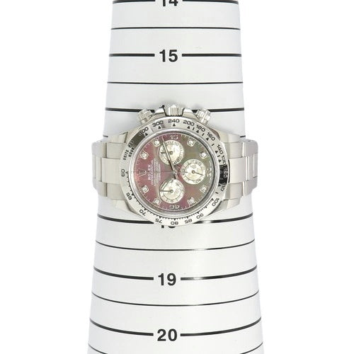 [Warranty included] 116509NG Daytona WG Random Number Automatic Black 8PD Black Shell