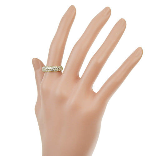 Diamond Half Eternity Ring D1.03 K18 Yellow Gold YG