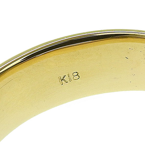 钻石半永恒戒指 D1.03 K18 黄金 YG