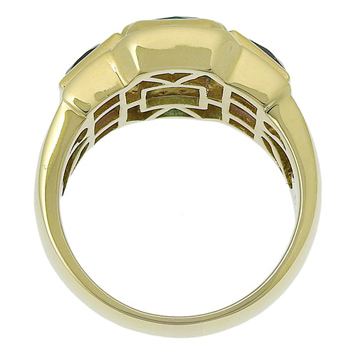 トパーズ ダイヤモンド リング D0.39 K18 イエローゴールド YG