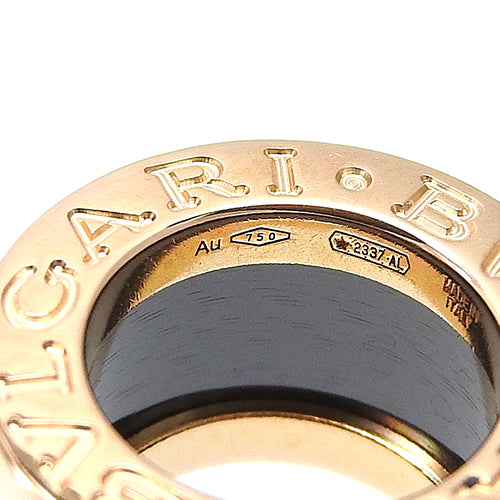 B-zero1 Necklace in 18K Pink Gold, PG and Ceramic