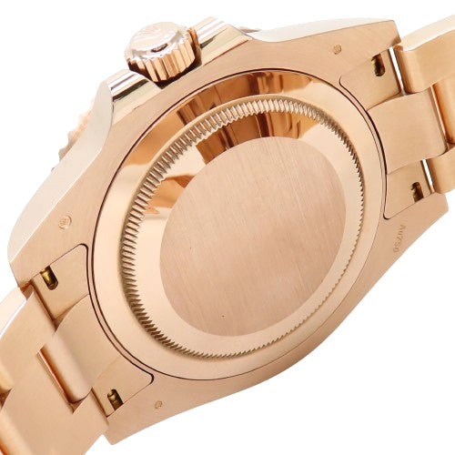 [2022 Warranty] 126715CHNR GMT-Master II, 18K Everose Gold, RG, Random Number, Automatic, Black