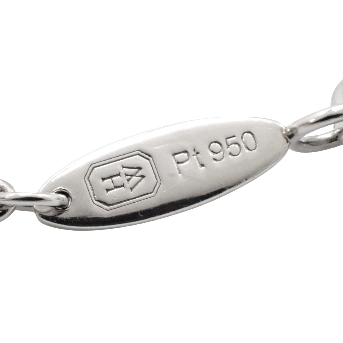 钻石和铂金十字图案交通十字吊坠