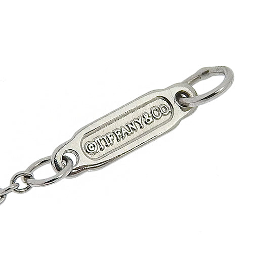 Open flower necklace with diamonds in Pt950 platinum and paved diamonds