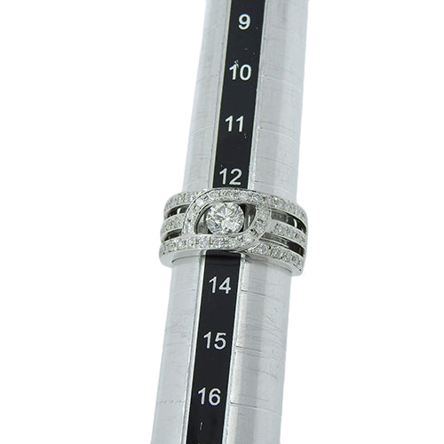 ダイヤモンド リング D0.574,0.63 Pt900プラチナ