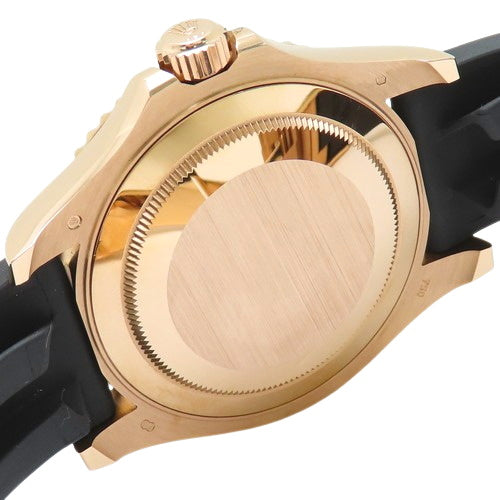 [Warranty included] 116655 Yacht-Master 40K 18K Everose Gold RG/Rubber Random Number Automatic Movement Purchased June 2019 Black Black