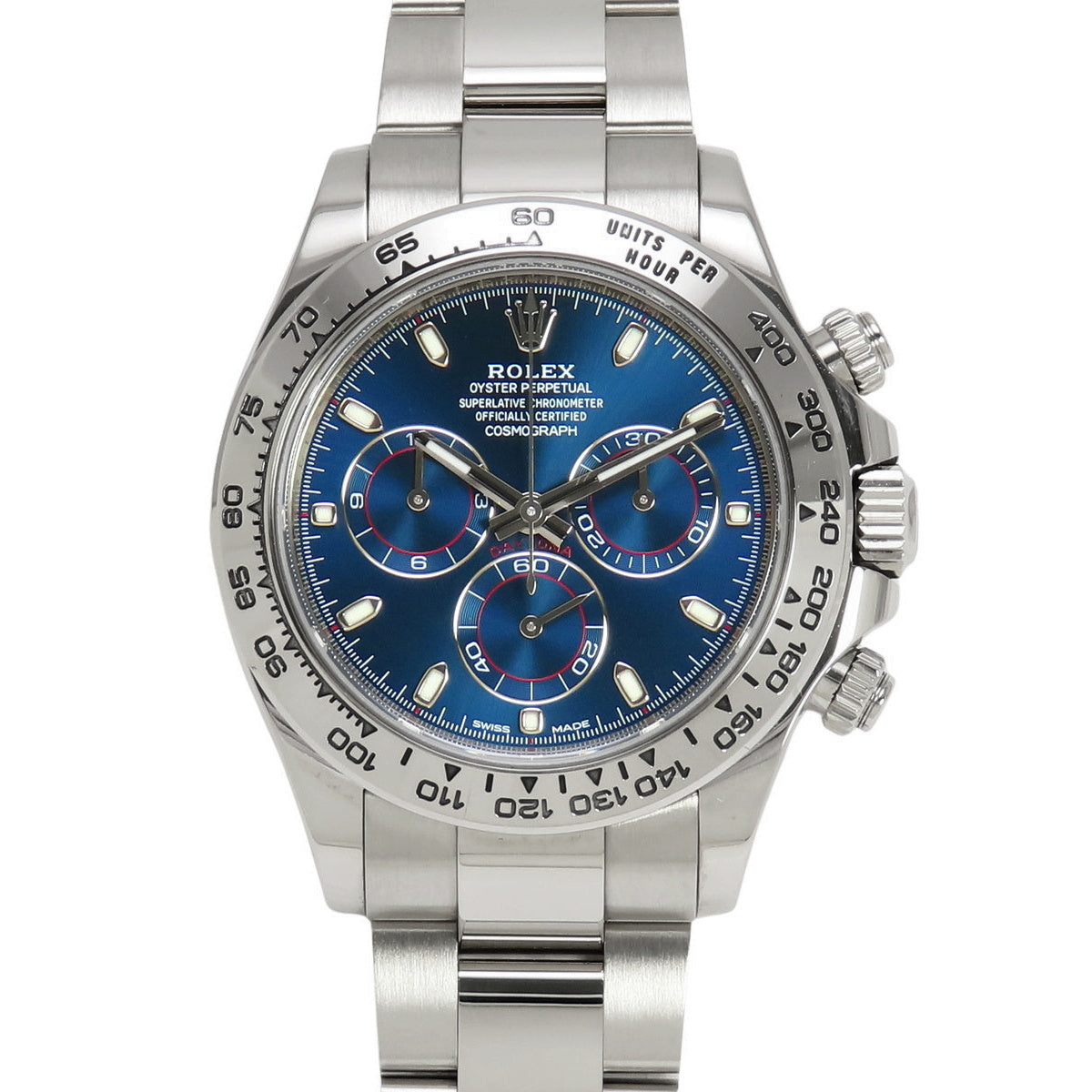 [Warranty included] 116509 Daytona WG Random Number Automatic Blue