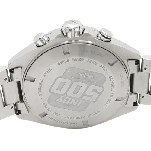 CAZ101AU.BA0842 Formula 1 Indy 500 Stainless Steel Quartz Watch, Black, with 2023 Warranty