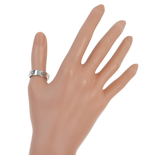 LOVE戒指 K18 白金 白金 爱情戒指