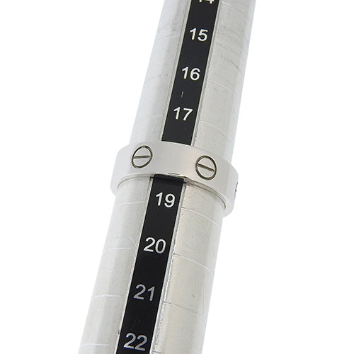 LOVE戒指 K18 白金 白金 爱情戒指