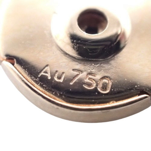 甜蜜三位一体钻石耳环，18K 黄金 (YG)、18K 粉金 (PG)、18K 白金 (WG)