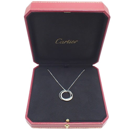 トリニティ ネックレス ダイヤモンド Pt950プラチナ K18 ホワイトゴールド WG セラミック