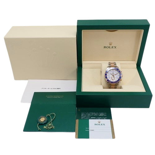 116681 游艇名仕型 2 PG/SS 随机编号 自动上链 白色